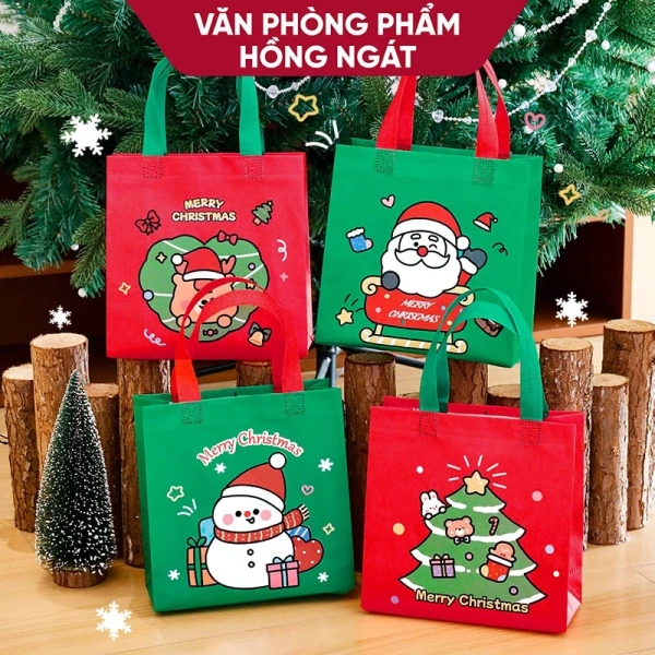 Trong số các mẫu túi tote hiện có, Túi xách tote vải không dệt Noel N089 nổi bật nhờ kết hợp giữa thiết kế lễ hội, độ bền vượt trội và mức giá hợp lý. (Ảnh 5) Trong số các mẫu túi tote hiện có, Túi xách tote vải không dệt Noel N089 nổi bật nhờ kết hợp giữa thiết kế lễ hội, độ bền vượt trội và mức giá hợp lý. (Ảnh 5)