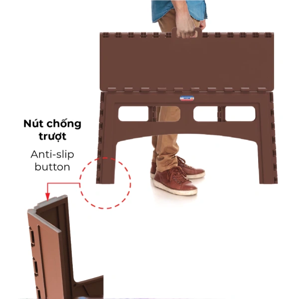 Đa phần các mẫu bàn nhựa gập gọn được thiết kế dựa trên hai yếu tố quan trọng: điểm trọng tâm thấp và cấu trúc chịu lực đa điểm. (Ảnh 2)