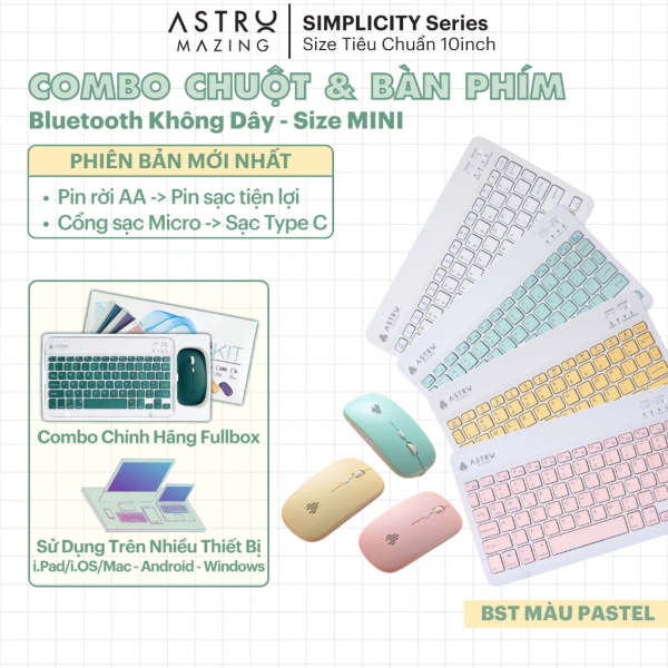 Bàn phím và chuột bluetooth mini trên máy tính bảng: Khi độ nhỏ gọn không còn là rào cản cho hiệu suất làm việc - Ảnh 1 Bàn phím và chuột bluetooth mini trên máy tính bảng: Khi độ nhỏ gọn không còn là rào cản cho hiệu suất làm việc - Ảnh 1