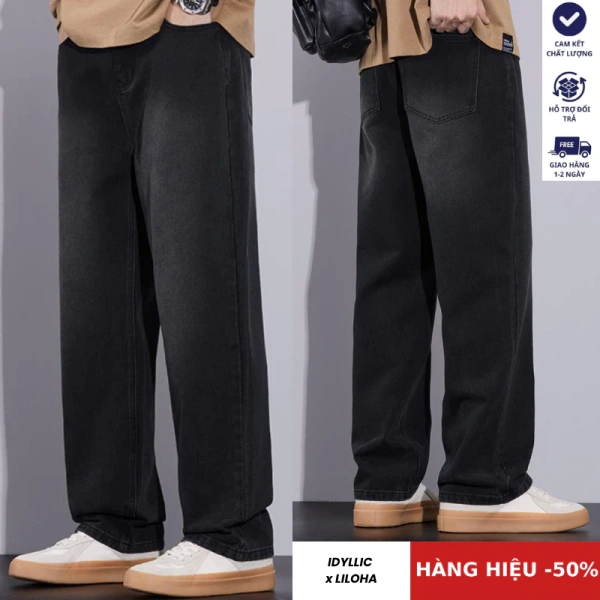 Nhìn chung, jean ống suông không chỉ mang lại sự thoải mái mà còn cho phép người mặc linh hoạt trong việc phối trang phục. (Ảnh 3)