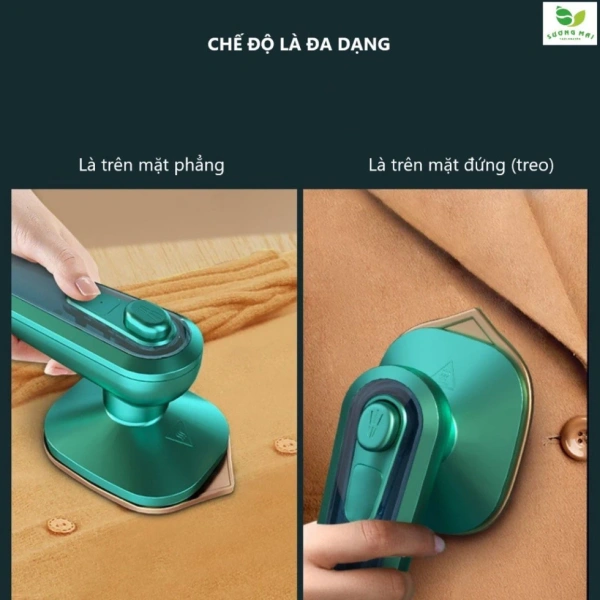 Bàn ủi hơi nước mini tiện lợi nhưng công suất giảm hiệu quả khi ủi nhiều lớp vải dày - Ảnh 4