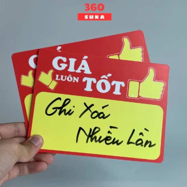 Không phải bảng giá nào cũng đủ bền để chịu được môi trường siêu thị – nơi có độ ẩm, ánh sáng mạnh và sự va chạm thường xuyên. (Ảnh 2) Không phải bảng giá nào cũng đủ bền để chịu được môi trường siêu thị – nơi có độ ẩm, ánh sáng mạnh và sự va chạm thường xuyên. (Ảnh 2)
