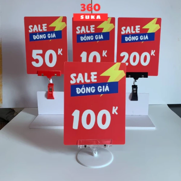 Trong quá trình chuẩn bị cho một chiến dịch “Sale cuối tuần”, nhiều chủ cửa hàng đã thử sử dụng Combo 2 Bảng giá tự ghi của Suka 360. (Ảnh 4) Trong quá trình chuẩn bị cho một chiến dịch “Sale cuối tuần”, nhiều chủ cửa hàng đã thử sử dụng Combo 2 Bảng giá tự ghi của Suka 360. (Ảnh 4)