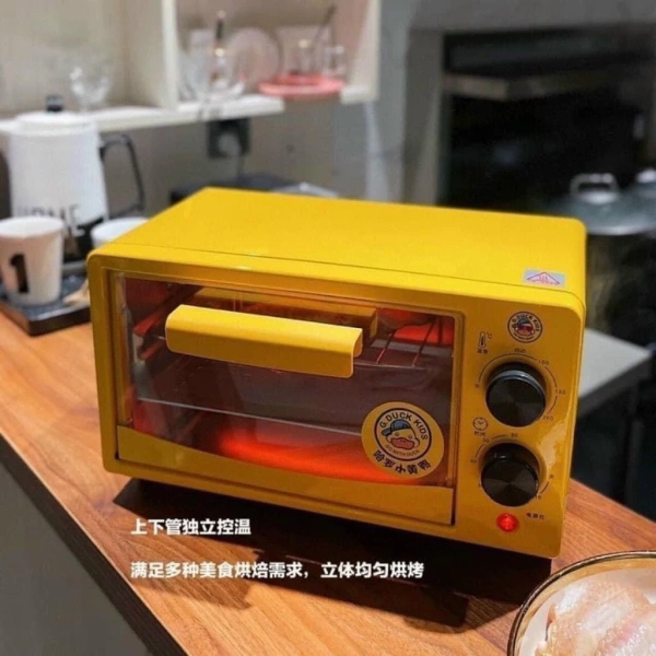 Lò nướng mini Vịt vàng G.DUCK được thiết kế dành riêng cho các hộ gia đình nhỏ, tập trung vào tính năng tiện lợi và độ bền. (Ảnh 2) Lò nướng mini Vịt vàng G.DUCK được thiết kế dành riêng cho các hộ gia đình nhỏ, tập trung vào tính năng tiện lợi và độ bền. (Ảnh 2)