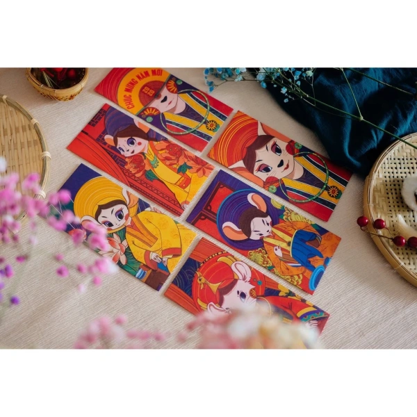 Bao lì xì giấy kraft Nhật: độ mỏng nhẹ khiến tiền Tết dễ trượt ra ngoài, một chi tiết thường bị bỏ qua - Ảnh 1