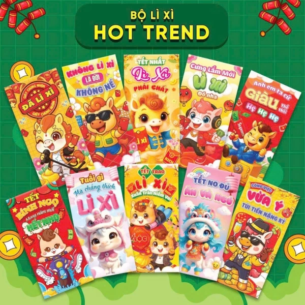 Trong mùa lễ hội, việc chọn bao lì xì bằng giấy mỹ thuật mang lại nhiều ưu điểm: độ bền, khả năng in màu sắc sâu và độ dẻo vừa phải giúp người dùng dễ gập, mở mà không bị rách. (Ảnh 2) Trong mùa lễ hội, việc chọn bao lì xì bằng giấy mỹ thuật mang lại nhiều ưu điểm: độ bền, khả năng in màu sắc sâu và độ dẻo vừa phải giúp người dùng dễ gập, mở mà không bị rách. (Ảnh 2)