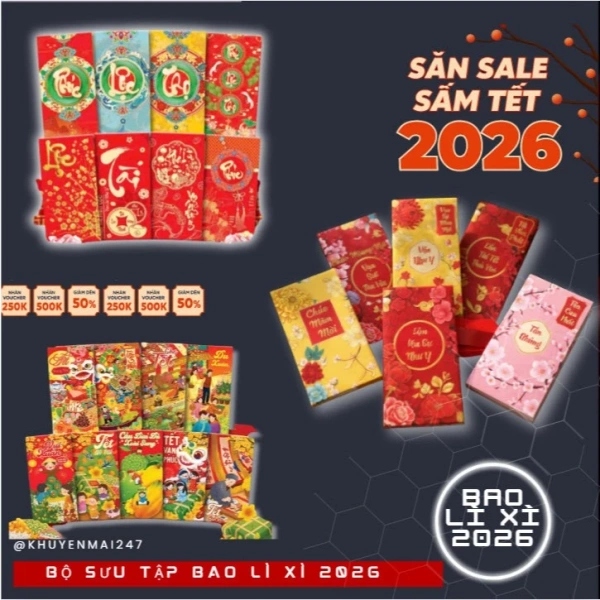 Bao lì xì truyền thống 2026: Khi chi tiết giấy bìa quyết định ấn tượng của người nhận - Ảnh 1 Bao lì xì truyền thống 2026: Khi chi tiết giấy bìa quyết định ấn tượng của người nhận - Ảnh 1