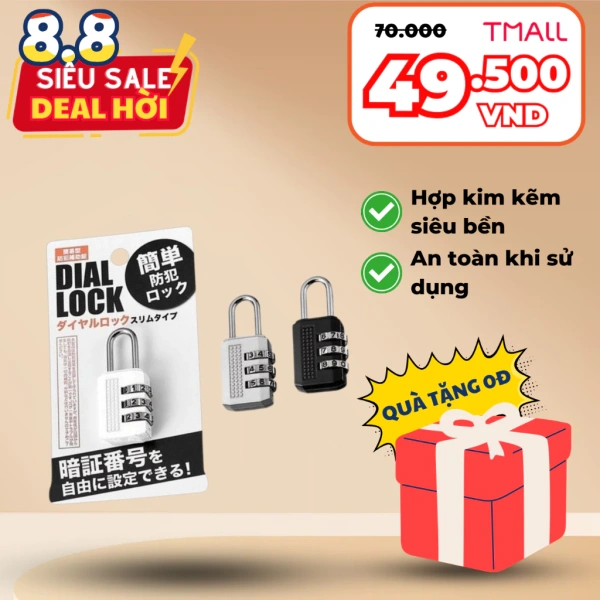Bảo vệ hành lý bằng khóa số vali mini: khi sự tiện lợi gặp những bất ngờ trong chuyến đi - Ảnh 1