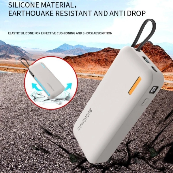 Bảo vệ mềm nhưng chịu lực: Khi lớp silicone giữ an toàn cho Power Bank trong những va chạm bất ngờ - Ảnh 3 Bảo vệ mềm nhưng chịu lực: Khi lớp silicone giữ an toàn cho Power Bank trong những va chạm bất ngờ - Ảnh 3
