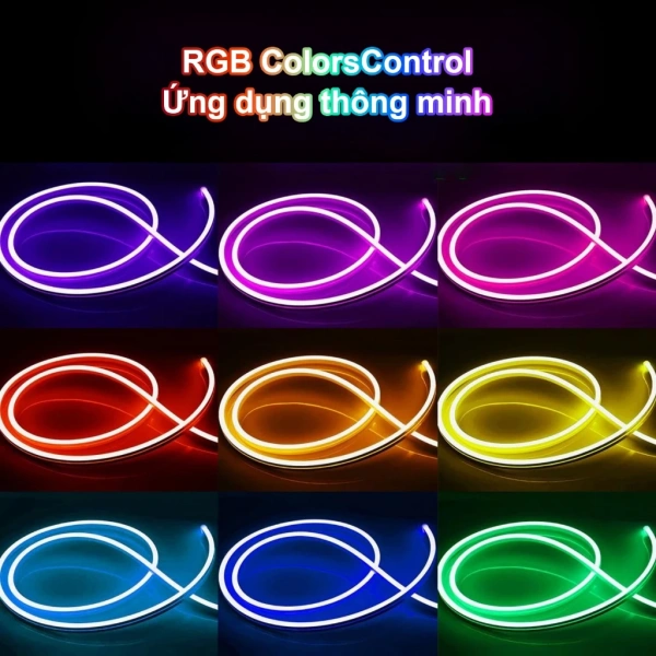 Bất ngờ khi ánh sáng neon RGB đồng bộ nhạc biến phòng ngủ thành sàn nhảy nhỏ - Ảnh 5 Bất ngờ khi ánh sáng neon RGB đồng bộ nhạc biến phòng ngủ thành sàn nhảy nhỏ - Ảnh 5