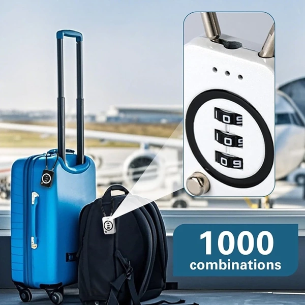 Khi một chiếc khóa được gắn vào phần kéo, tay cầm hoặc thân vali, nó sẽ tạo ra một khối lượng tập trung tại một điểm cụ thể. (Ảnh 3) Khi một chiếc khóa được gắn vào phần kéo, tay cầm hoặc thân vali, nó sẽ tạo ra một khối lượng tập trung tại một điểm cụ thể. (Ảnh 3)