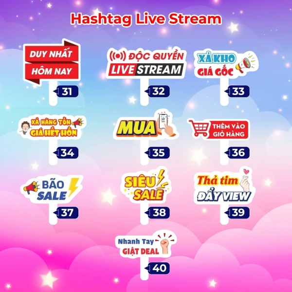 Bất ngờ khi phụ kiện ghi chú hashtag trong livestream lại ảnh hưởng tới chất lượng ảnh bán hàng online - Ảnh 1