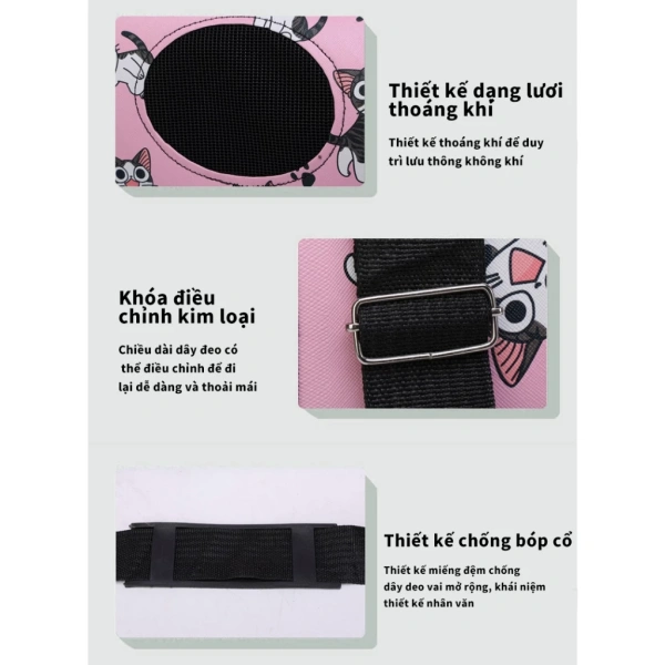 Bất ngờ phát hiện chi tiết nhỏ trong túi vận chuyển thú cưng khiến bé dưới 10 kg an toàn hơn suốt ngày - Ảnh 5 Bất ngờ phát hiện chi tiết nhỏ trong túi vận chuyển thú cưng khiến bé dưới 10 kg an toàn hơn suốt ngày - Ảnh 5