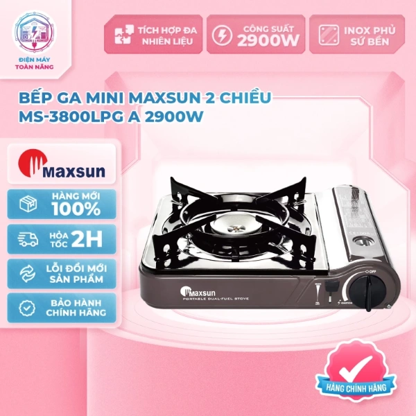 Bếp ga mini hai chiều 2900W: Khi không gian bếp thu nhỏ lại, thời gian nấu ăn lại kéo dài hơn - Ảnh 1