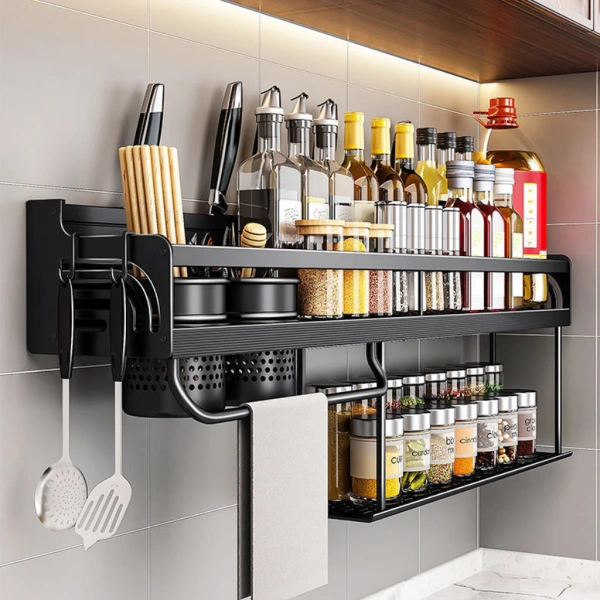 Bếp gọn hơn sau khi lắp giá treo đa năng inox: điều mà ít ai nghĩ tới trước khi mua - Ảnh 5