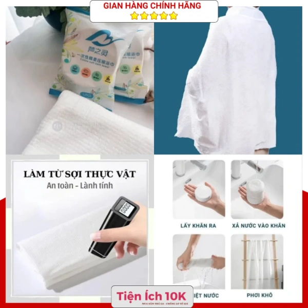 Khăn tắm nén được thiết kế để tiết kiệm không gian và trọng lượng, nhưng không phải lúc nào cũng đáp ứng được nhu cầu “khô nhanh” trong mọi môi trường. (Ảnh 2)
