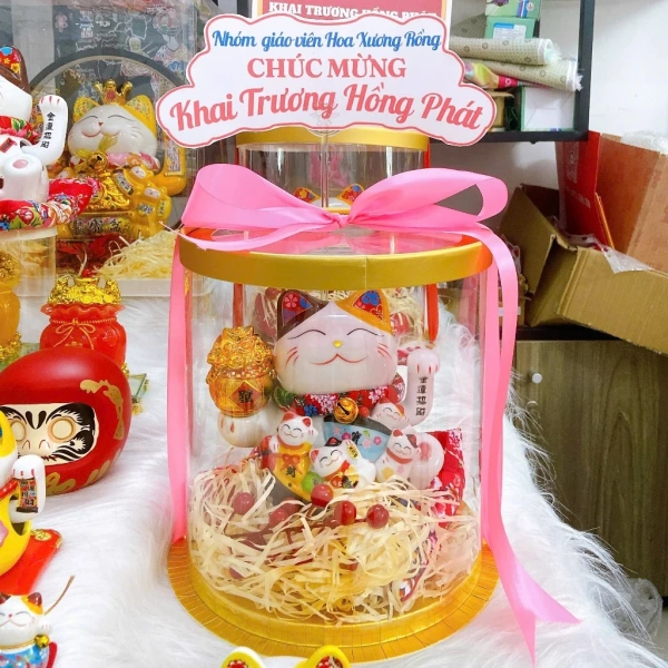 Bí mật khi một bức tượng mèo may mắn biến buổi khai trương thành câu chuyện bất ngờ đầy ý nghĩa - Ảnh 1