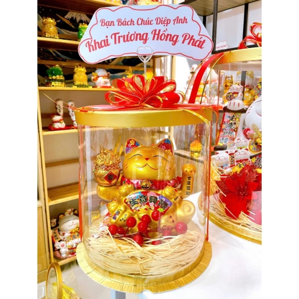 Một trong những cách tạo ấn tượng mạnh mẽ sau lễ khai trương là gửi quà tặng cho khách mời, đối tác hoặc nhân viên. (Ảnh 4)