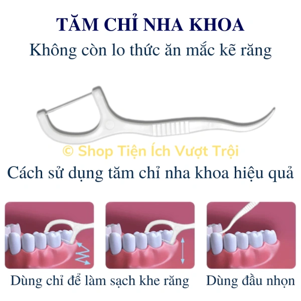 Nhìn chung, đối với người muốn duy trì thói quen vệ sinh răng miệng hàng ngày mà không muốn mang theo vật dụng lớn, tăm chỉ nha khoa gói riêng là một lựa chọn hợp lý, cân bằng giữa tính tiện dụng và chi phí. (Ảnh 3)