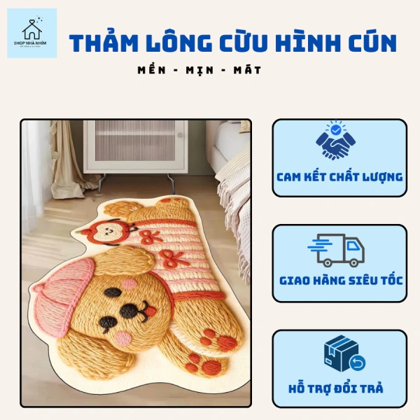 Bí mật nhỏ trong thảm sàn in hình thú siêu thấm mà nhiều gia đình chưa khám phá - Ảnh 1