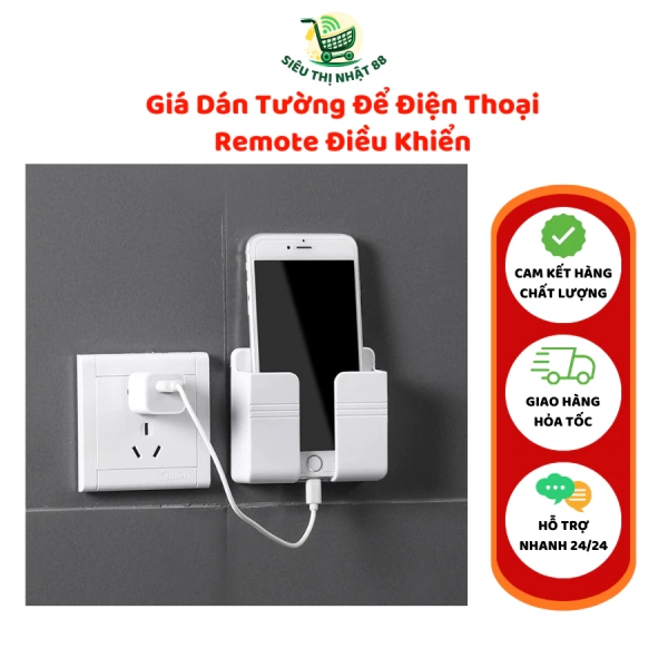 Bí mật nhỏ về giá đỡ sạc điện thoại treo tường: khi nó cũng là chỗ giấu remote bật tắt ổ cắm - Ảnh 1 Bí mật nhỏ về giá đỡ sạc điện thoại treo tường: khi nó cũng là chỗ giấu remote bật tắt ổ cắm - Ảnh 1