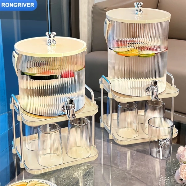Bình đựng nước có vòi 3,5‑5 L trong tủ lạnh: chi tiết miệng nắp thường bị bỏ qua gây rò rỉ bất ngờ - Ảnh 1 Bình đựng nước có vòi 3,5‑5 L trong tủ lạnh: chi tiết miệng nắp thường bị bỏ qua gây rò rỉ bất ngờ - Ảnh 1