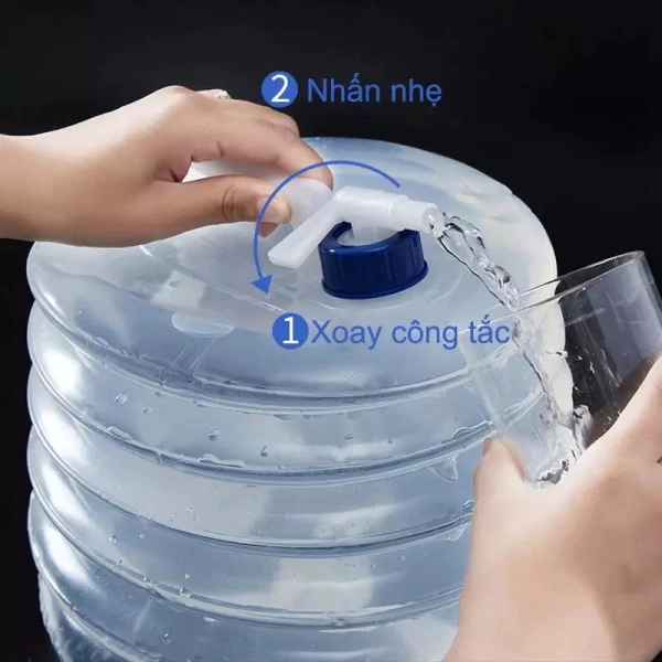 Sản phẩm này được chế tạo từ nhựa PE xử lý công nghệ cao, cung cấp độ bền và an toàn thực phẩm. (Ảnh 4)