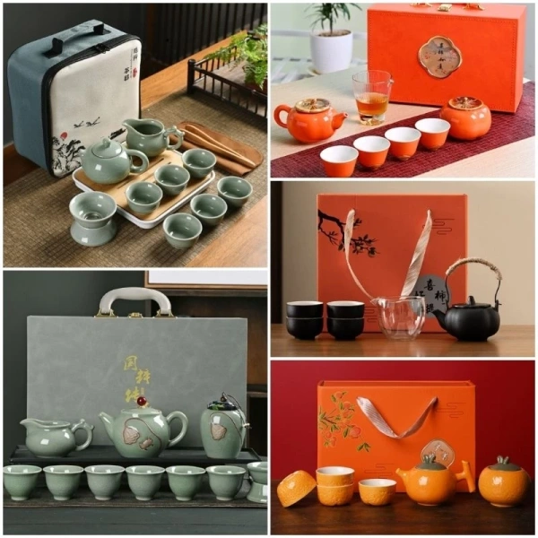 Bộ ấm trà gốm sang trọng: khi vẻ đẹp tinh tế bất ngờ làm thay đổi không gian bữa trà ngày Tết - Ảnh 1 Bộ ấm trà gốm sang trọng: khi vẻ đẹp tinh tế bất ngờ làm thay đổi không gian bữa trà ngày Tết - Ảnh 1