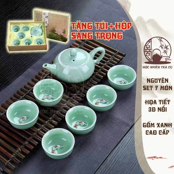Bộ ấm trà gốm sứ cao cấp: Khi vẻ đẹp tinh tế khiến quên khó khăn trong việc bảo quản. - Ảnh 1 Bộ ấm trà gốm sứ cao cấp: Khi vẻ đẹp tinh tế khiến quên khó khăn trong việc bảo quản. - Ảnh 1