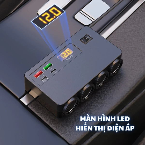 Bộ chia nguồn ô tô 8 cổng 120W: chi tiết nhỏ mà ít người để ý nhưng lại gây bất tiện trong chuyến đi - Ảnh 5