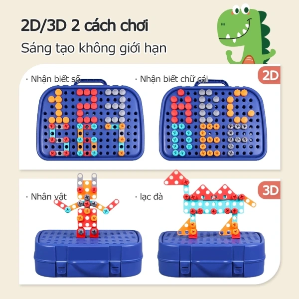 Không phải ngẫu nhiên mà những nhà sản xuất đồ chơi vẫn tiếp tục đầu tư vào các bộ dụng cụ sửa chữa mini cho trẻ em. (Ảnh 2)