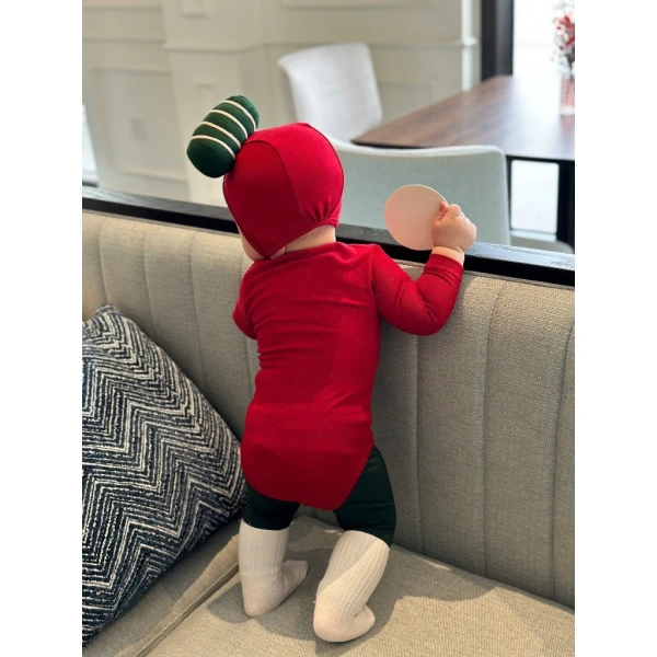 Nếu bạn đang tìm kiếm một bộ đồ thun vừa mang đậm không khí Tết, vừa đáp ứng các tiêu chí trên, Baby House N N Sét Bánh Tét là một lựa chọn đáng cân nhắc. (Ảnh 5)