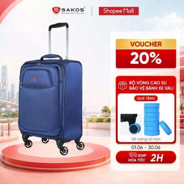 Bộ phận khóa TSA trên vali kéo vải du lịch thường bị lãng quên cho đến khi cần mở lại ở sân bay. - Ảnh 1 Bộ phận khóa TSA trên vali kéo vải du lịch thường bị lãng quên cho đến khi cần mở lại ở sân bay. - Ảnh 1