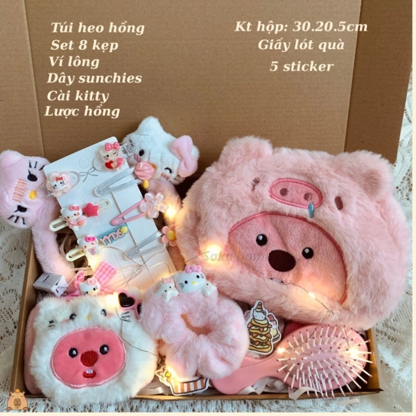 Bộ quà sinh nhật màu hồng dễ thương: Khi kỳ vọng ngọt ngào gặp thực tế bất ngờ - Ảnh 2