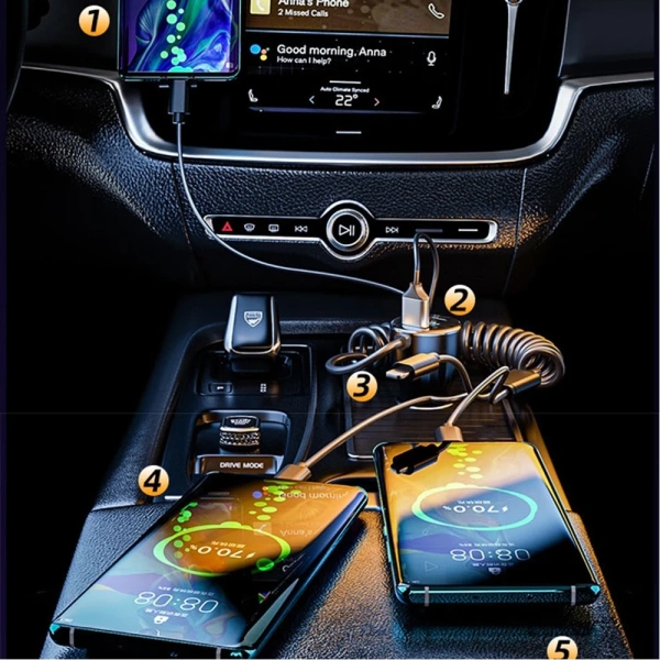 Trong những hành trình kéo dài hơn 5 giờ, việc giữ cho điện thoại, GPS, và camera hành trình luôn có năng lượng đầy đủ là điều tối quan trọng. (Ảnh 4) Trong những hành trình kéo dài hơn 5 giờ, việc giữ cho điện thoại, GPS, và camera hành trình luôn có năng lượng đầy đủ là điều tối quan trọng. (Ảnh 4)