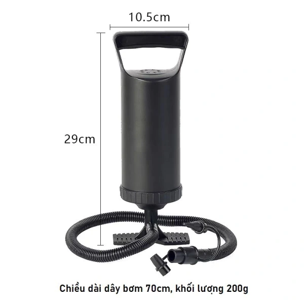 Bơm tay mạnh làm bể bơi căng nhanh nhưng đồng thời ẩn lại vấn đề khiến không khí mất nhanh chỉ sau vài giờ. - Ảnh 3 Bơm tay mạnh làm bể bơi căng nhanh nhưng đồng thời ẩn lại vấn đề khiến không khí mất nhanh chỉ sau vài giờ. - Ảnh 3