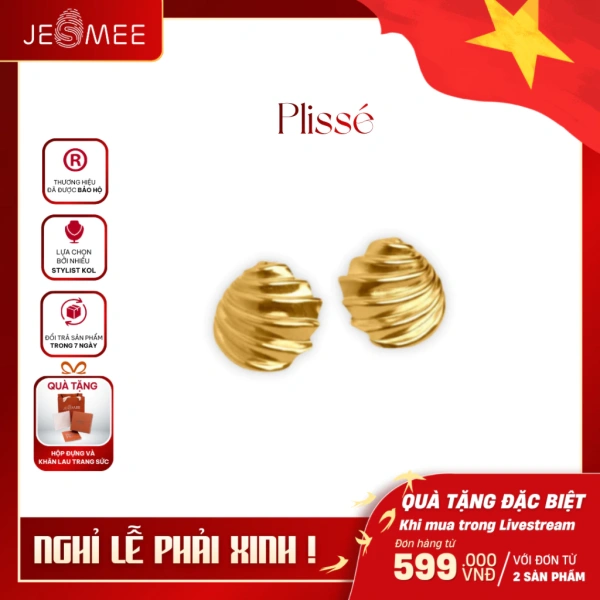 Bông tai nữ mạ vàng xếp ly: chi tiết nhỏ khiến buổi hội nghị không còn căng thẳng - Ảnh 1 Bông tai nữ mạ vàng xếp ly: chi tiết nhỏ khiến buổi hội nghị không còn căng thẳng - Ảnh 1