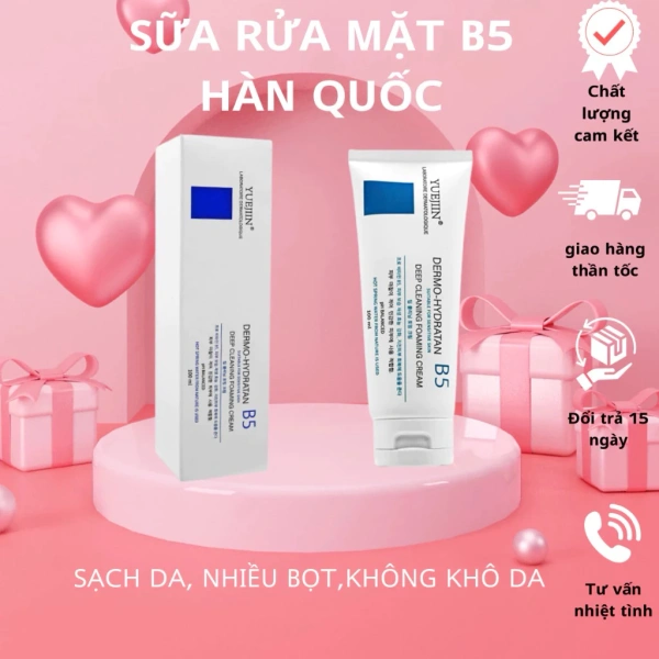 Trong một nhóm thử nghiệm nhỏ gồm 12 người, mọi thành viên được yêu cầu sử dụng sữa rửa mặt B5 Hàn Quốc hai lần mỗi ngày theo hướng dẫn chính thức. (Ảnh 3)