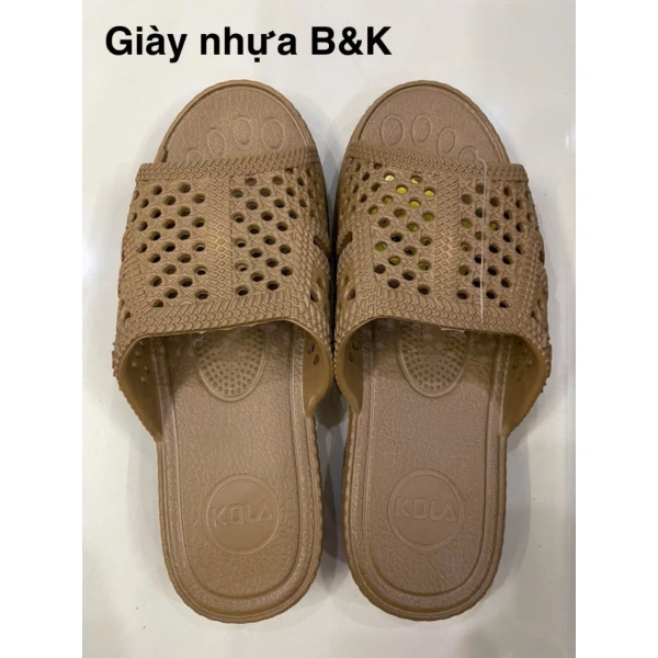Mẫu Dép tổ ong siêu nhẹ nam nữ chất liệu EVA cao cấp siêu bền, chống trơn trượt, đi mưa, đi làm, mang nhóm BK-1 đã trở thành một “điểm nóng” trên nhiều sàn thương mại điện tử. (Ảnh 4)