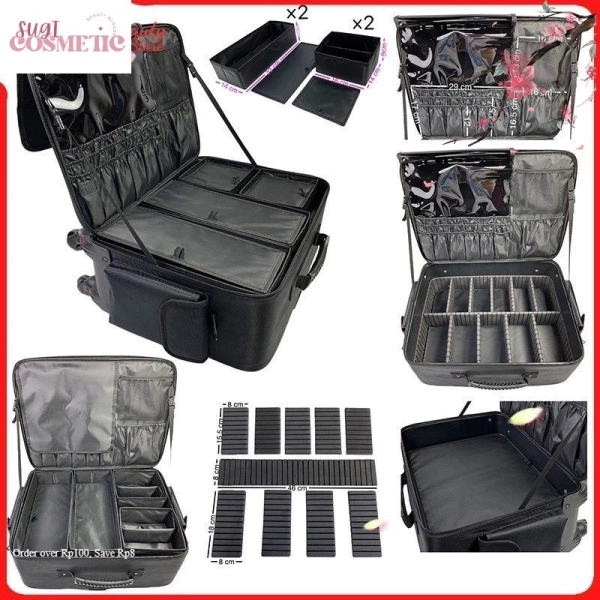 Cách mà một cốp vải kéo đựng đồ makeup thay đổi cách bố trí hành lý cho những người thường xuyên di chuyển - Ảnh 1