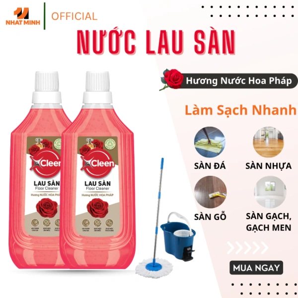 Hầu hết người dùng nước lau sàn đều chỉ biết đo một nắp chai (khoảng 30ml) cho 2‑3 lít nước. (Ảnh 2) Hầu hết người dùng nước lau sàn đều chỉ biết đo một nắp chai (khoảng 30ml) cho 2‑3 lít nước. (Ảnh 2)