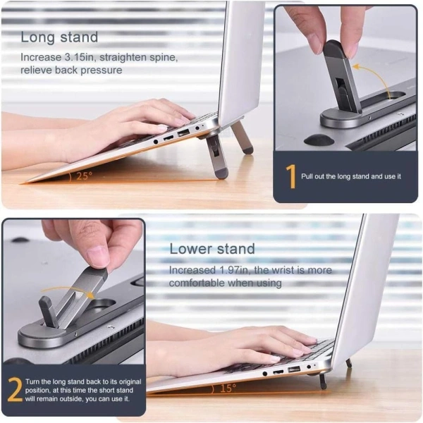 Cách một chiếc giá đỡ máy tính xách tay gấp đa năng thay đổi cả không gian làm việc và sức khỏe cổ vai - Ảnh 4