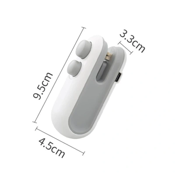 Máy hàn miệng túi mini hoạt động dựa trên công nghệ hàn nhiệt, sử dụng một dây nhiệt mỏng và ốc nhôm chuyên dụng để nung chảy lớp polymer của túi nylon, rồi nhanh chóng làm lạnh lại để tạo thành một lớp kín hoàn hảo. (Ảnh 2) Máy hàn miệng túi mini hoạt động dựa trên công nghệ hàn nhiệt, sử dụng một dây nhiệt mỏng và ốc nhôm chuyên dụng để nung chảy lớp polymer của túi nylon, rồi nhanh chóng làm lạnh lại để tạo thành một lớp kín hoàn hảo. (Ảnh 2)