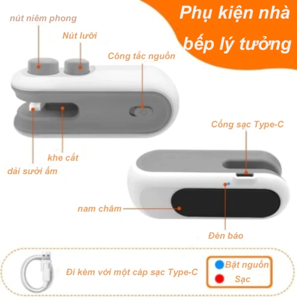Cách một công cụ hàn túi nylon siêu gọn giúp thực phẩm luôn tươi ngon trong balo - Ảnh 3 Cách một công cụ hàn túi nylon siêu gọn giúp thực phẩm luôn tươi ngon trong balo - Ảnh 3