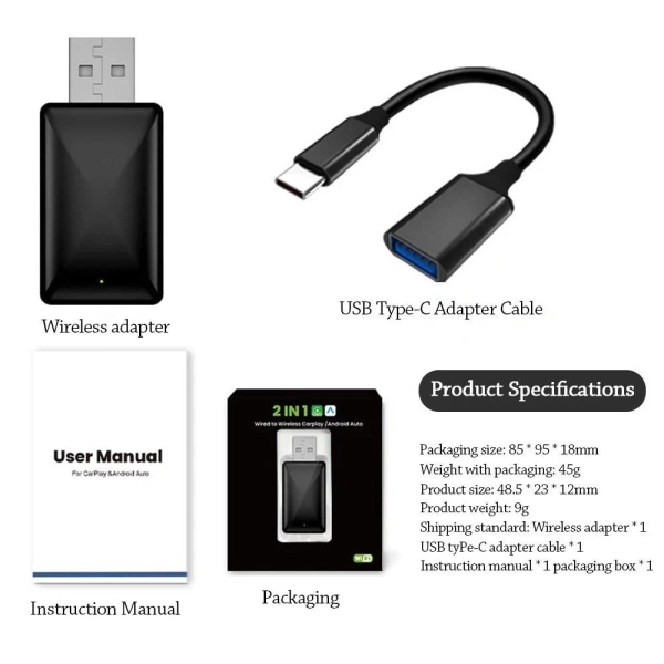 Cắm adapter Android Auto không dây vào cổng USB trước khi bật xe: chi tiết nhỏ giảm 50 % hiện tượng mất kết nối. - Ảnh 2
