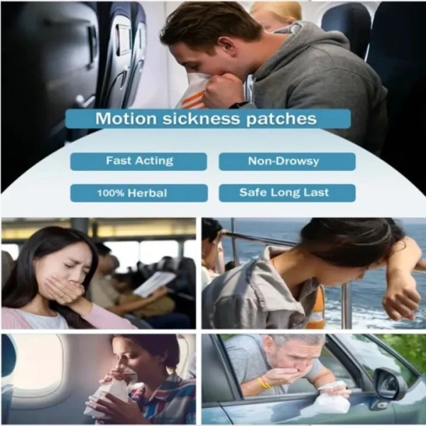 Miếng dán giảm say tàu dành cho bà bầu và trẻ nhỏ được thiết kế để đặt lên da, thường ở khu vực xương đỉnh hoặc cổ tay. (Ảnh 4)