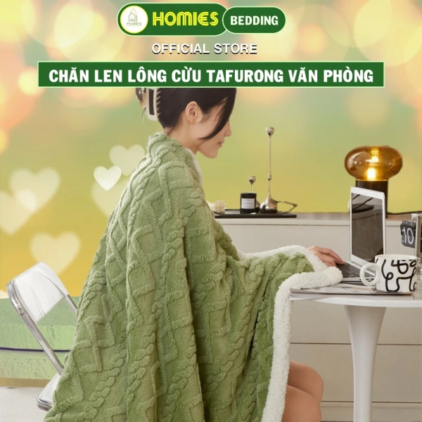 Cảm giác bất ngờ khi một chiếc chăn lông cừu 2 lớp biến góc văn phòng thành không gian ấm áp và thư giãn - Ảnh 1 Cảm giác bất ngờ khi một chiếc chăn lông cừu 2 lớp biến góc văn phòng thành không gian ấm áp và thư giãn - Ảnh 1