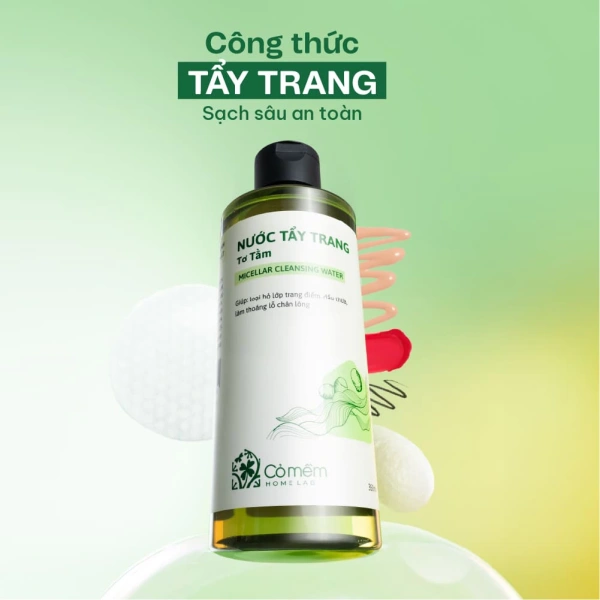 Sản phẩm Nước Tẩy Trang Cho Da Thường Khô Da Mụn Da Dầu Nhạy Cảm Làm Sạch Sâu Cỏ Mềm 150ml được thiết kế đặc biệt đáp ứng nhu cầu của da khô, da nhạy cảm và da có xu hướng mụn. (Ảnh 3) Sản phẩm Nước Tẩy Trang Cho Da Thường Khô Da Mụn Da Dầu Nhạy Cảm Làm Sạch Sâu Cỏ Mềm 150ml được thiết kế đặc biệt đáp ứng nhu cầu của da khô, da nhạy cảm và da có xu hướng mụn. (Ảnh 3)
