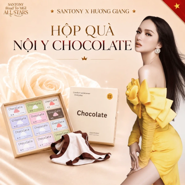 Cảm giác êm ái của nội y lụa Tencel kháng khuẩn khiến người mở hộp quà chocolate bất ngờ hơn dự đoán. - Ảnh 1 Cảm giác êm ái của nội y lụa Tencel kháng khuẩn khiến người mở hộp quà chocolate bất ngờ hơn dự đoán. - Ảnh 1