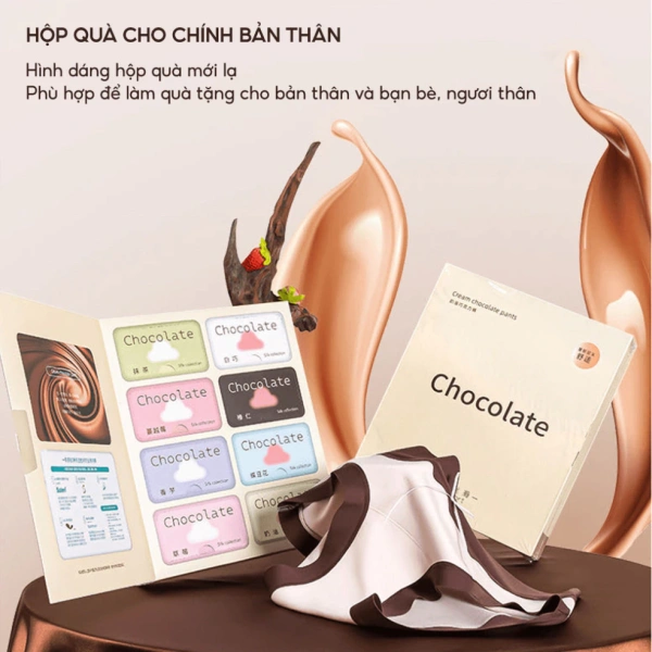 Cảm giác êm ái của nội y lụa Tencel kháng khuẩn khiến người mở hộp quà chocolate bất ngờ hơn dự đoán. - Ảnh 3 Cảm giác êm ái của nội y lụa Tencel kháng khuẩn khiến người mở hộp quà chocolate bất ngờ hơn dự đoán. - Ảnh 3
